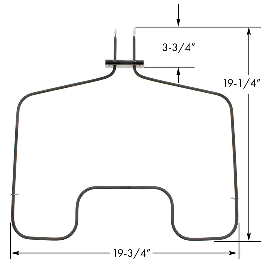 Part No. ER B777 Bake Element for Whirlpool