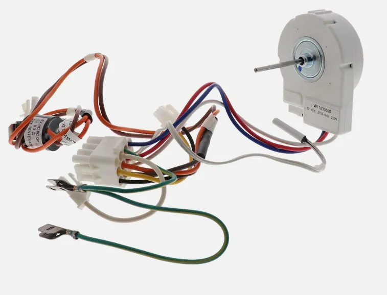 ER W11032800 Evaporator Fan Motor for Whirlpool Refrigerator